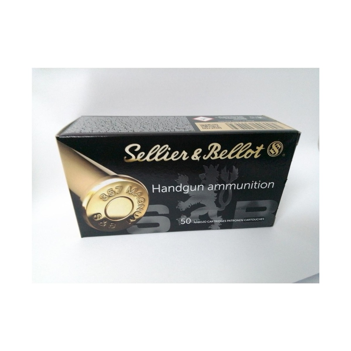 Sellier & Bellot - .357 Mag. - Teilmantel - 10,2 g / 158 grs - 50 Stück